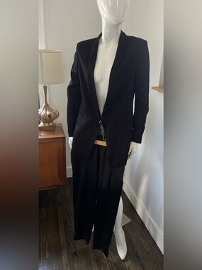 H&M Women’s  Black Two-Piece Suit Jacket & Trousers